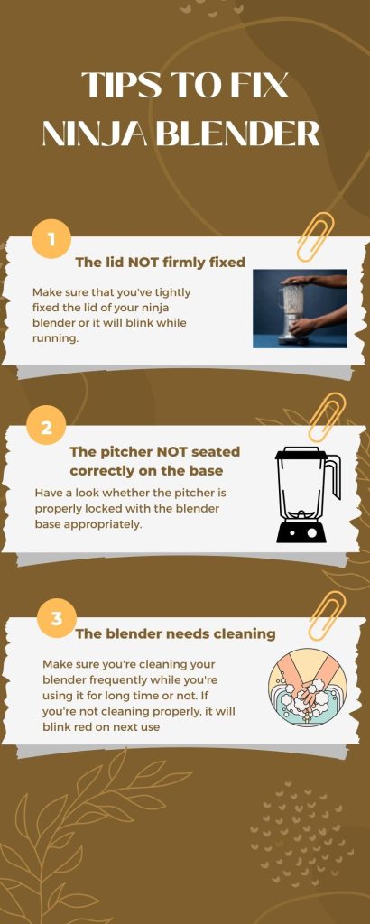 tips to fix ninja blender
